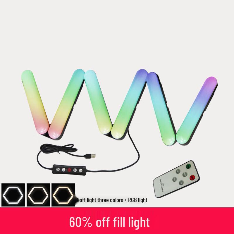 

OLOEY Foldable RGB Fill Light with Remote