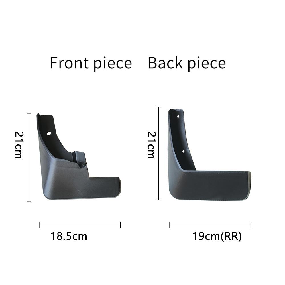 Per Toyota Vios Yaris Berlina 2014-2019 Paraspruzzi Parafanghi Styling 3 Paraspruzzi Accessori Auto