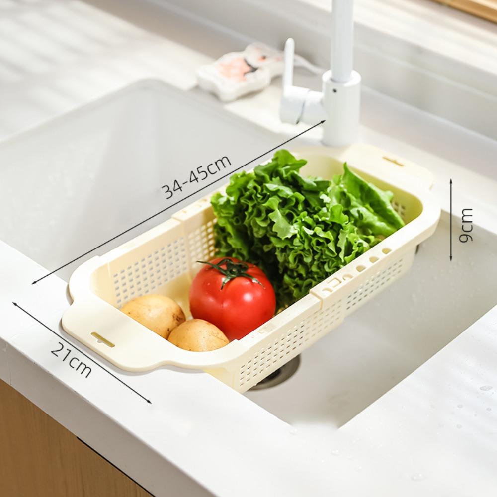 Containers Wash&Drainer Basket Multifunctional Storage Basket Kitchen Drain Basket  Fresh Vegetable