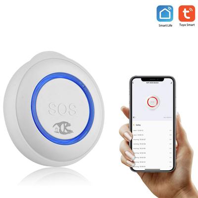Tuya Wireless Fidelity Intelligent Emergency Button One Button Alarm Call Button For The Elderly