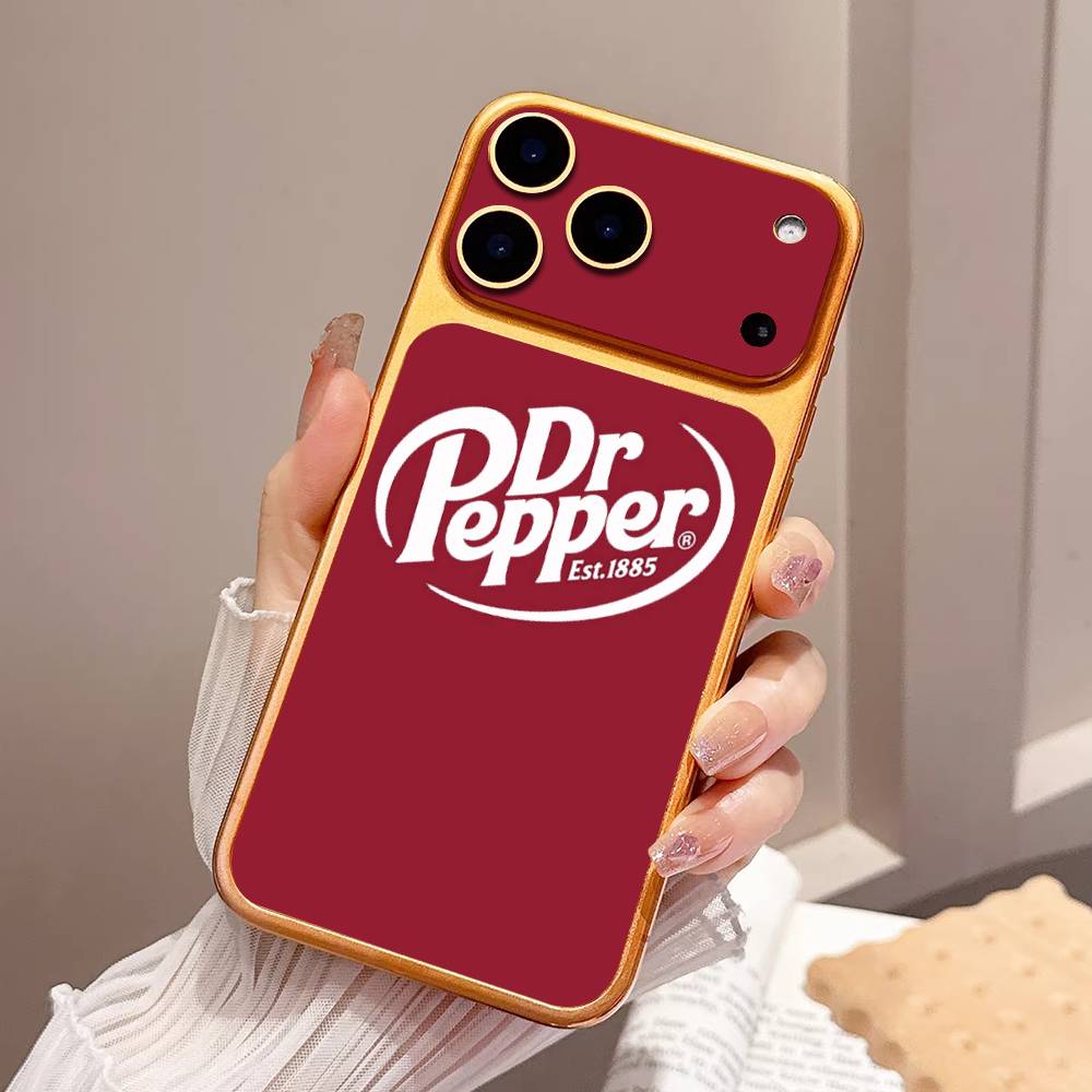 

Soft Drink Brand Dr Pepper Wrap Sticker For IPhone17 Pro/17pro Max Phone Decal Skin Rear Protector Case Film Full Cover iPhone 17 Pro