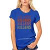 New 2023 The Killers American Rock Band Logo Unisex Black TShirt Size S6XL