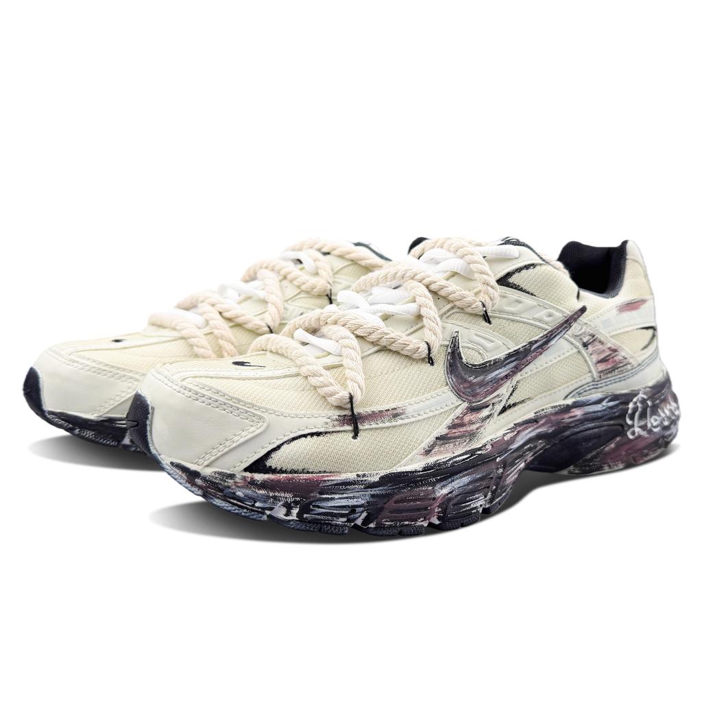 Nike Scarpe da Ginnastica Casual da Uomo, Basse, Resistenti all'Abrasione, Traspiranti, con Ammortizzazione Initiator, per la Città, il Pendolarismo e la Corsa, Khaki 394055-100(TeamX-)