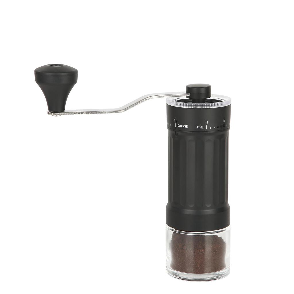 Portable Stainless Steel Manual Coffee Grinder with Hand Crank