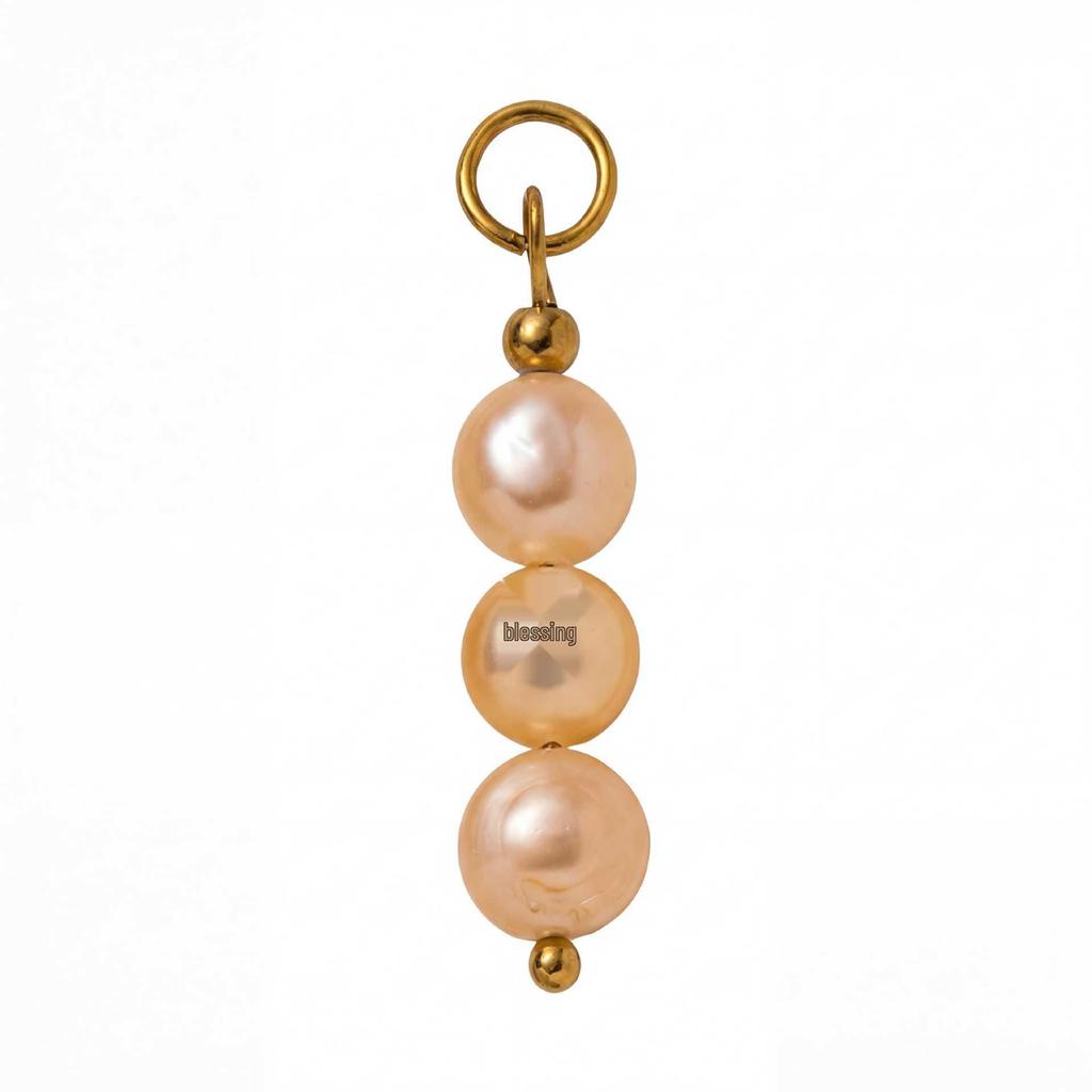 Stainless Steel Pendant: 18K Gold Electroplated, Long-lasting Color Retention