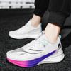 Men Women Running Shoes Carbon Plate Sneakers Lightweight Casual Jogging Shoes Breathable Mesh Anti-slip Fitness Walking Shoes