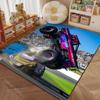 Große Räder Monster Truck 4X4 Muster Teppich Teppiche für Schlafzimmer Wohnzimmer Matte Kreative Fußmatte Ankleidezimmer Teppiche Luxuriöse Geschenke