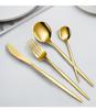 2025 Stainless Steel 24-Piece Cutlery Set for Hotels & Restaurants: Steak Knife, Fork & Spoon