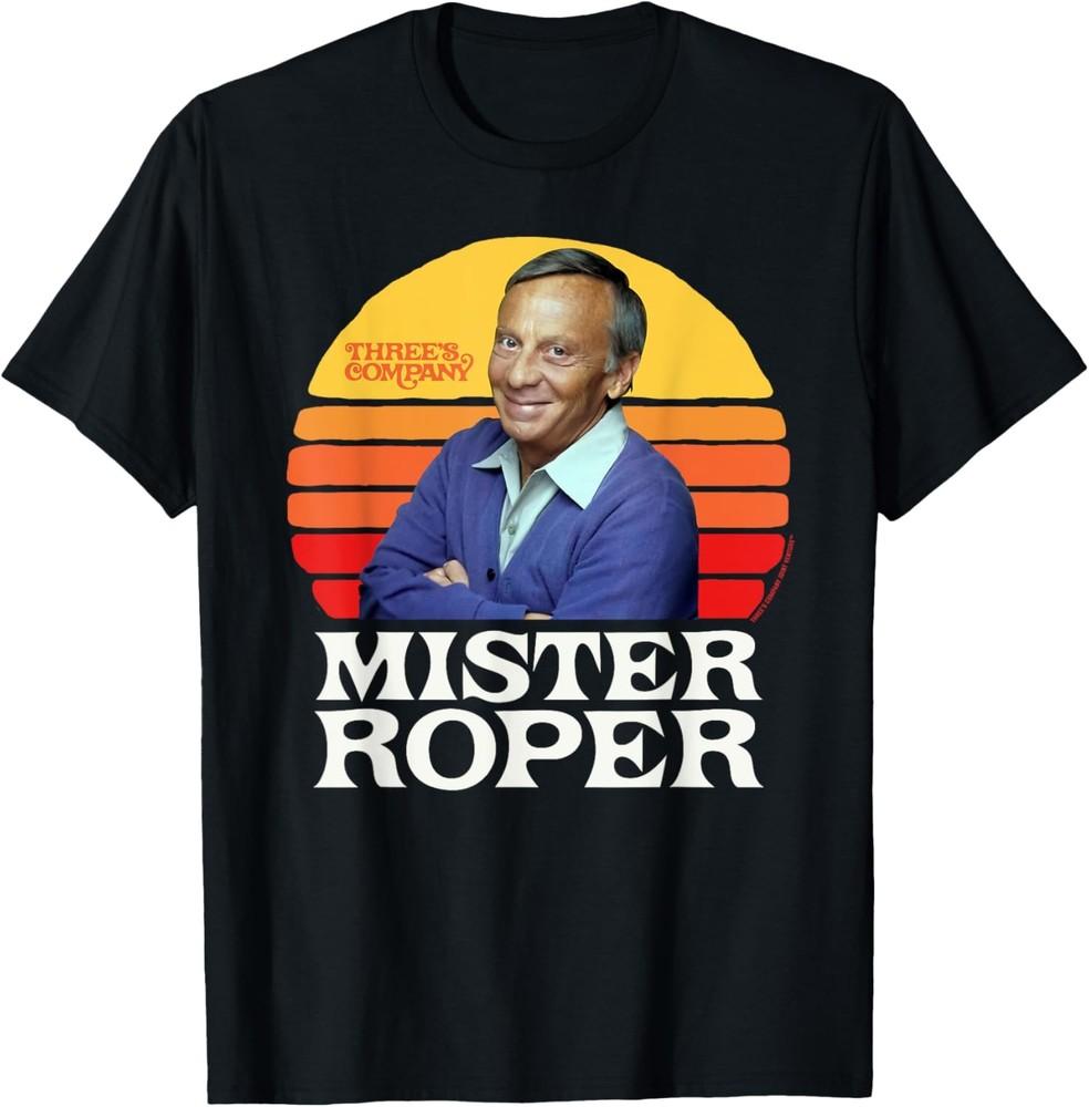 Mister Roper Funny Stanley Roper 80 s Sunset Three s Company T-Shirt Unisex T-Shirt S