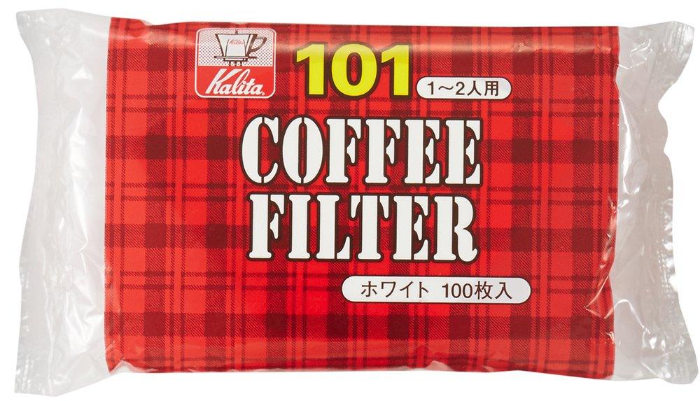 

Фильтр для кофе Kalita белый NK101 Фильтровальная бумага для 1-2 человек 100 шт #11105
