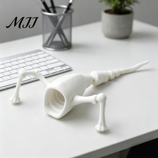 Realistic Texture Monster 3D Printed Sea Eater Toy, Flexible Movable Joints Articulated Creature Deep Monster, Stress Relief Toys for Desktop