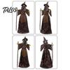 Decorazione Portatile Pieghevole per le Feste Halloween Animatronici Spaventosi Decorazione Strega, In Piedi Attivata dal Suono con Voce Spaventosa per Giardino Esterno, Horror