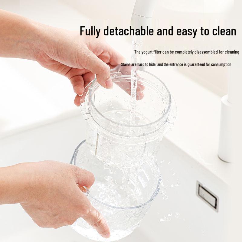 Portable Greek Yogurt Maker with Filter Screen