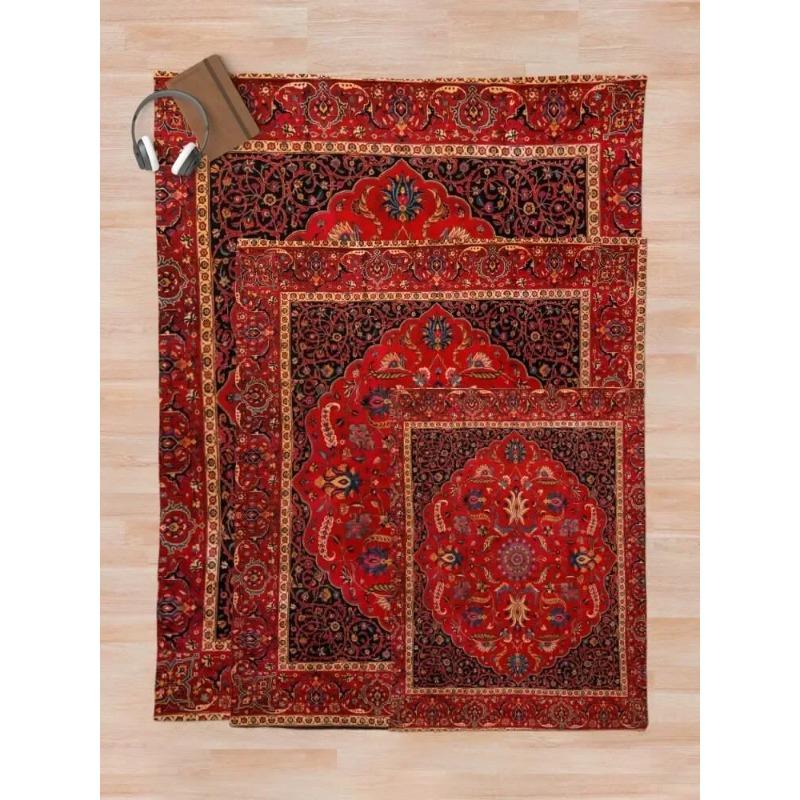 Manta de tiro de alfombra persa antigua, la más suave, cubrecamas, colcha, mantas para cama, mantas
