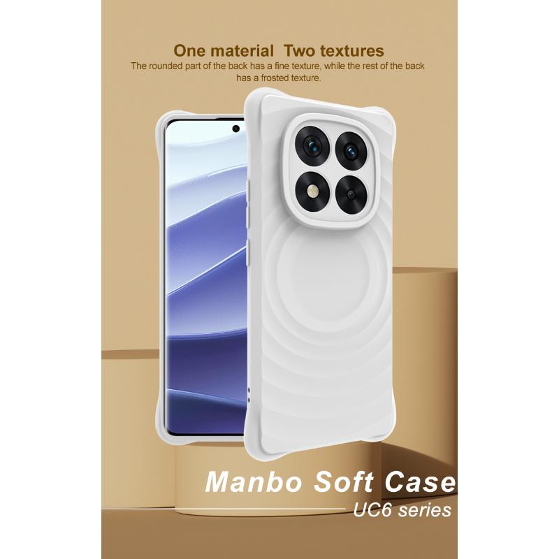 For Redmi Note 14 Pro Plus 5G Phone Case IMAK UC-6 Matte Soft Case