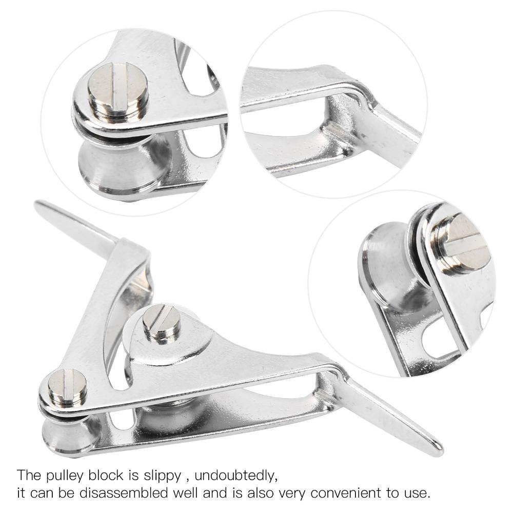Mini Fishing Roller Guide Tip Stainless Steel Roller Rod Tip Guide Guide Fishing
