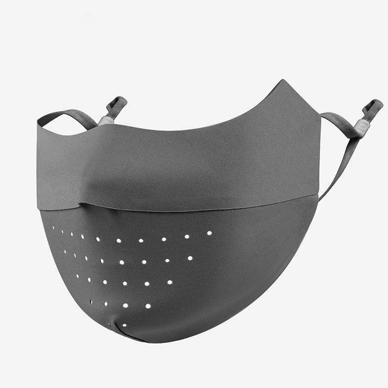 

Ice Silk Face Mask UPF50+ Uv Sun Protection Summer Adjustable Breathable Men Women Outdoor Running Cycling Sports Mask чёрный