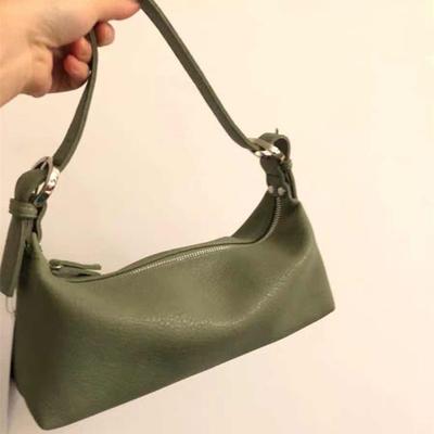 Versatile Underarm Bags Small Soft Leather Bags for Women Dumpling-shaped Bags Autumn and Winter French Niche Crossbody Crescent-shaped Bags