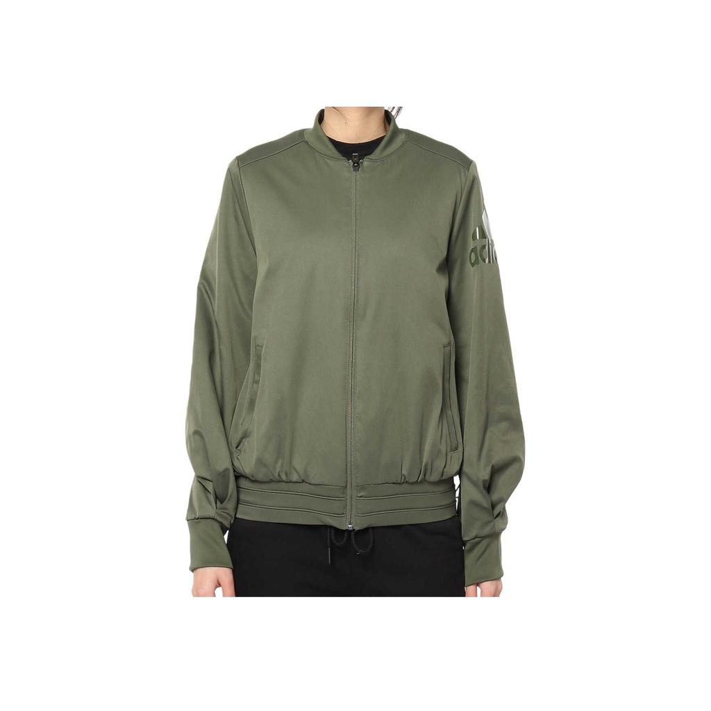 Adidas Sports Lifestyle Series Fem Jkt Wv Bomb Comfortable Soft Versatile Skin-Friendly Breathable Jacket Women Jacket Green DX9705
