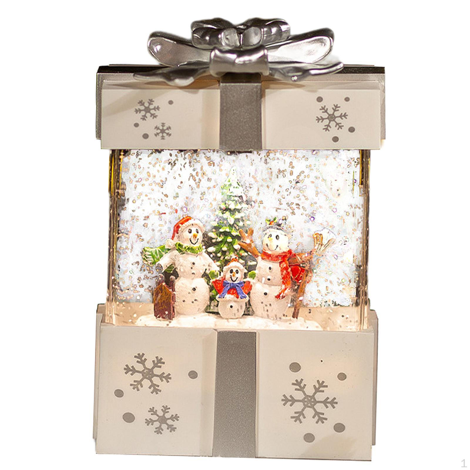 

Christmas Sculpture Music Box Kids Girls Gift Decoration Portable Ornament Crafts for