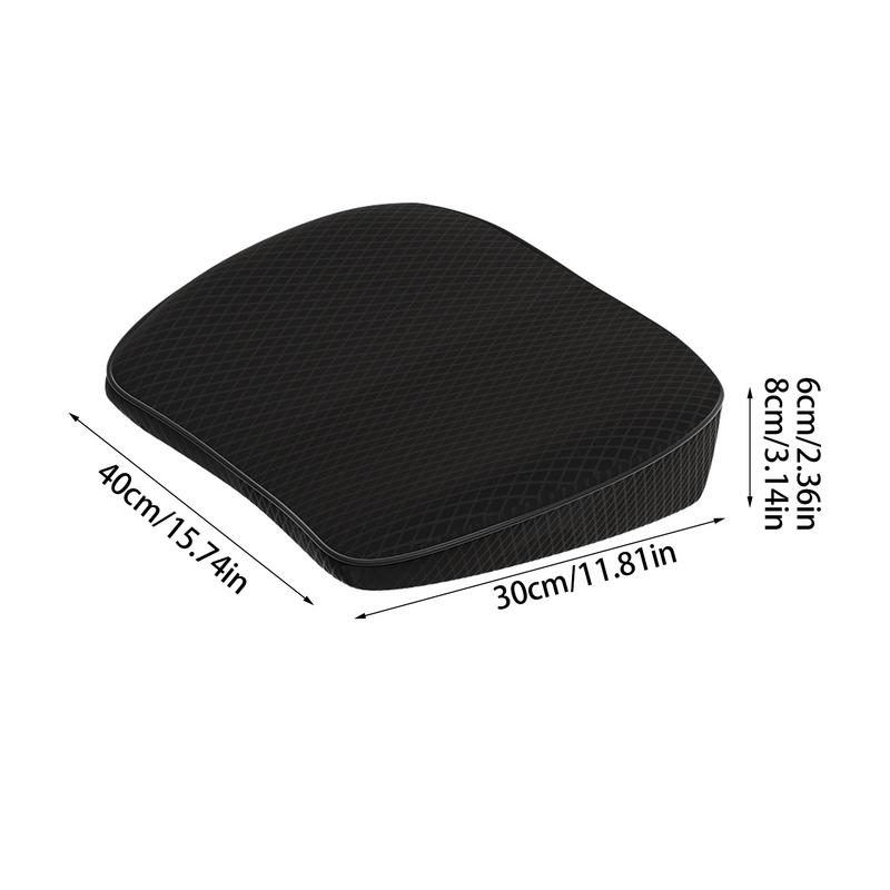 Wedge Car Seat Cushion Booster Seat Ergonomic Cushion Seat Auto Seat Pad Breathable Thickened Seat Cushion Pad for Driving