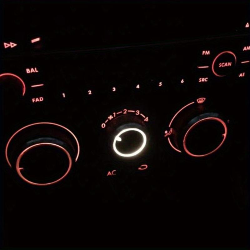 3pcs Car Air Conditioning Knob AC Switch Knob Heat Control Button for Volkswagen VW Golf4 GOLF 4 MK4 Passat B5 Bora Accessories