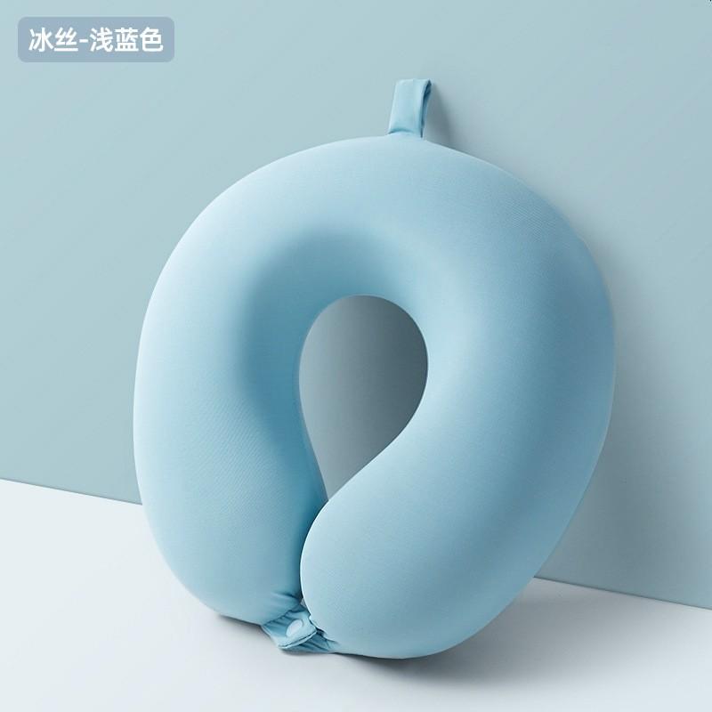 Travel U-Shaped Neck Pillow Memory Foam Support Airplane Car Office Home Adult Portable Cervical Comfort