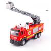 Fire Truck Toy With Alloy Material And Pullback Control For Kids Playroom