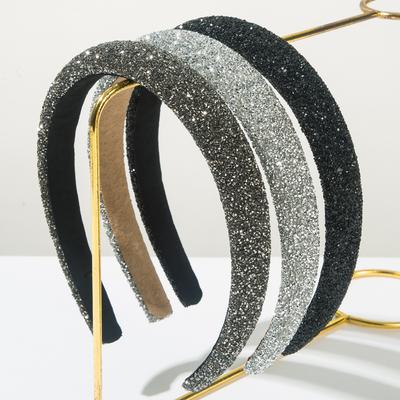 Glitzer Schwamm Gepolstertes Haarband Stirnband Erwachsene Haarschmuck Haarschmuck