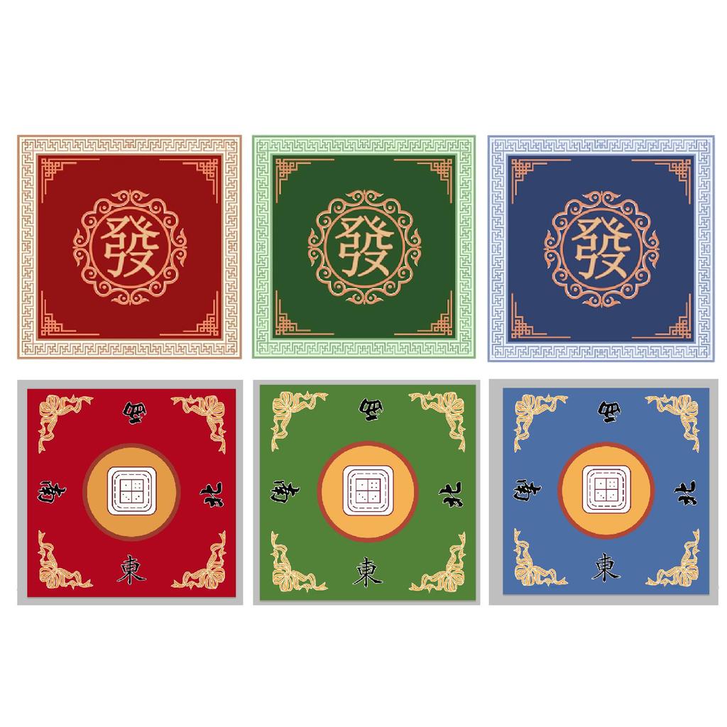 Mahjongg Mat Mahjong Game Table Cover for Tile Game Desktop Games Gathering