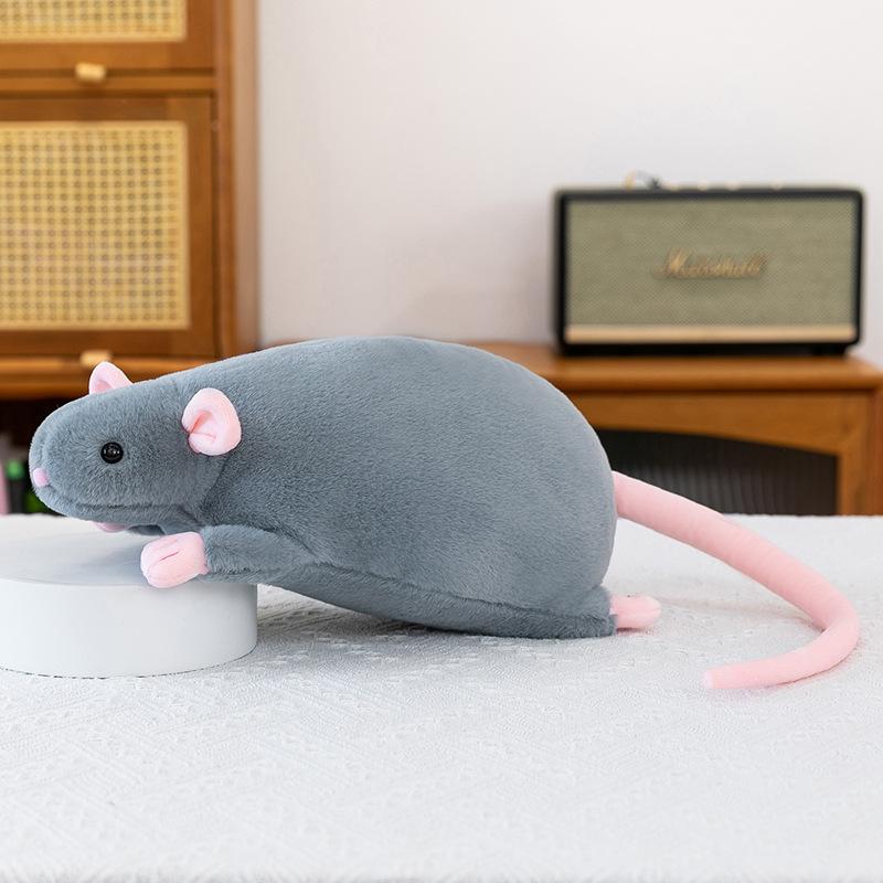 Flower Branch Mouse Doll Southern Big Mouse Doll Mouse Plush Toy Tricky Birthday Gift
