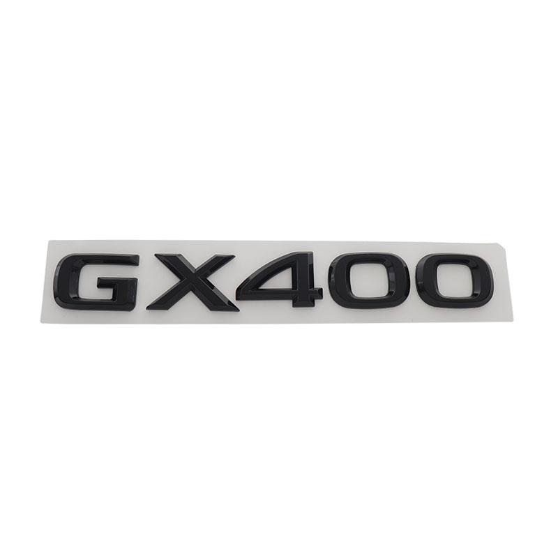 3D Premium GX400 for GX 400 Car Engine Hood Fender Trunk Tail Rear Decal Emblem Badge Sticker
