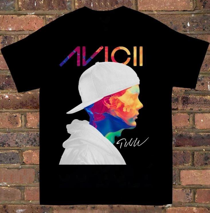 

Collection Avicii Singer Short Sleeve Cotton Black All Size Unisex TShirt Unisex T-Shirt XXXXL