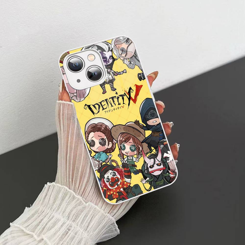 Horror Game I-Identity V Gehärtetes Glas Für Iphone 14 13 12 11 Pro Mini XS MAX 14Plus X XS XR Hüllen