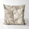 Set Of 4 Neutral Tone Abstract Floral Wave Throw Pillow Covers Pattern Cushion Cover Suitable For Sofa Bedroom Car Pillow Cover