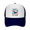 Playful Whale Coral Conservation Pos Mesh Baseball Cap Casual Hat Outdoor  For Womens Unisex FeUnisex