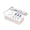6 Ports Multiport USB Charger 35W PD Type-C Mobile Phone Fast Charging Quick Type C Wall Chargers TypeC Hub Adapter EU US Plug