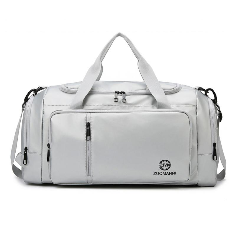 Three-Use Dry and Wet Separation Fitness Bag Multi-Functional Backpack Men's Shoulder Luggage Boarding Hand Travel Bag