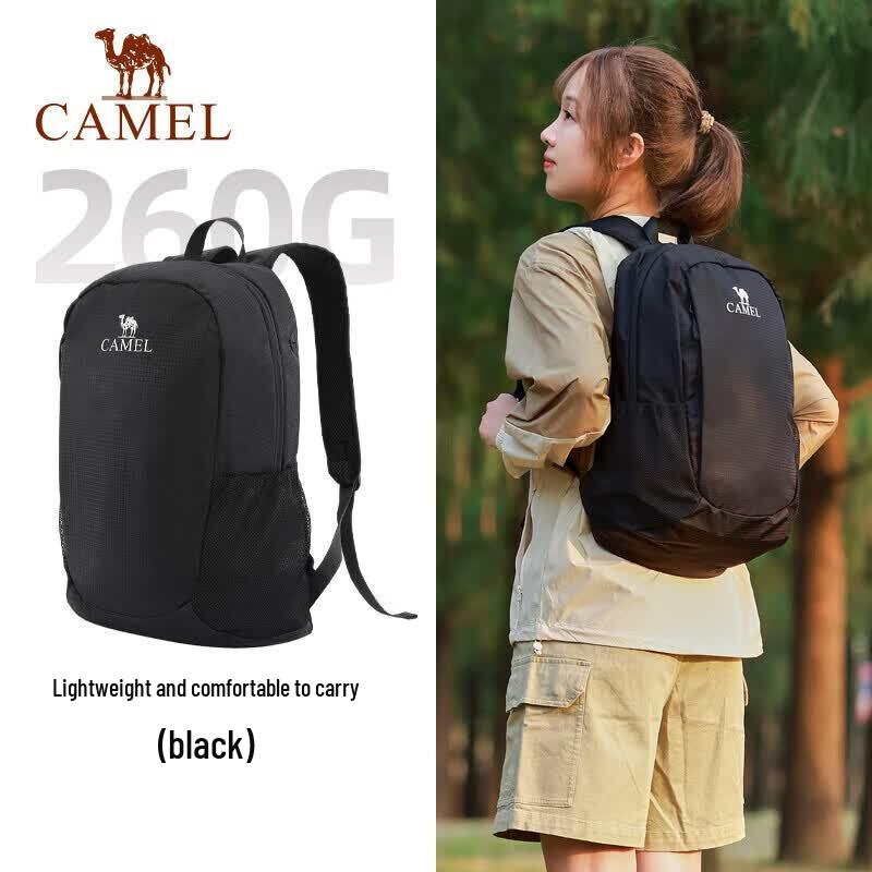 CAMEL Унисекс Походный Повседневный Рюкзак для Активного Отдыха чёрный