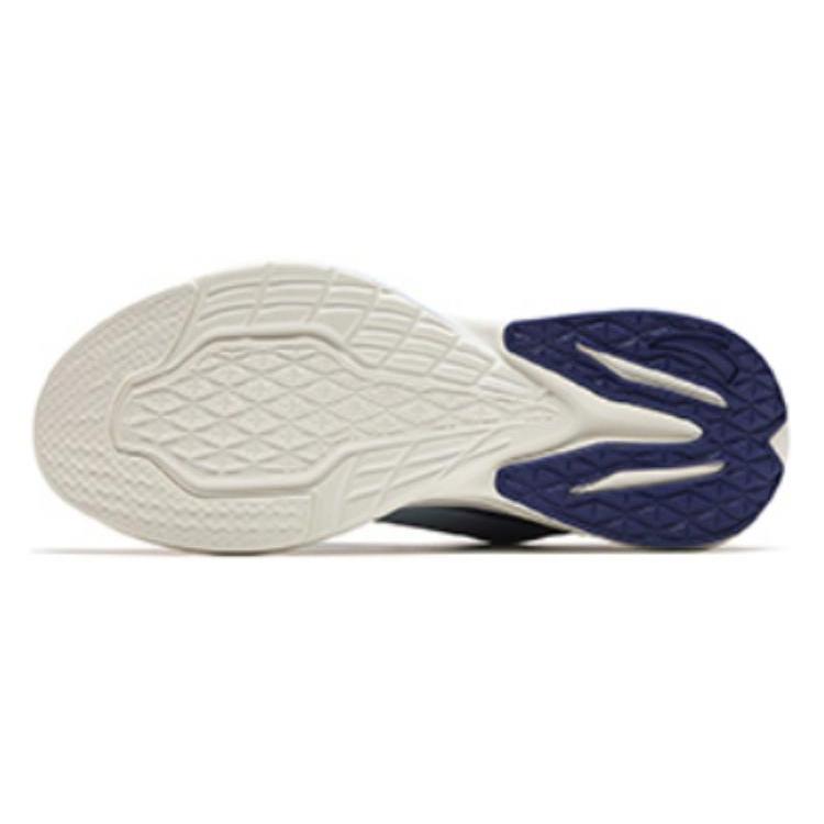 New Anta Cushioning, Wear Resistant Low Top Running Shoes Men's Black White Blue 112415522-2