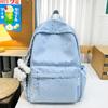 Schoolbag, Japanese-style Star Backpack, INS style student backpack, large capacity, high-appearance double shoulder backpack, school bag for middle