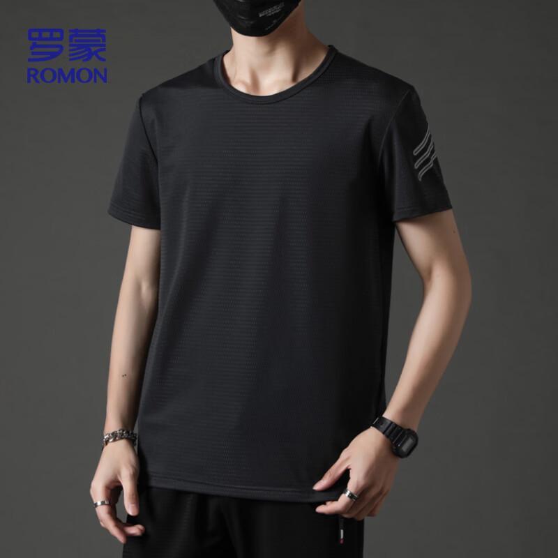 ROMON Men's Ice Silk Quick Dry Sport T-Shirt