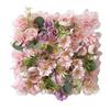 Background Wall Artificial Rose Flower Wall Multicolor Hydrangea Flower Panel  Gift