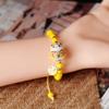 b03 Bracelet Niche Retro Colorful Beaded Bracelets Harajuku Exquisite Ceramics Anime Pendant Charm Bracelets Hit Product Jewelry