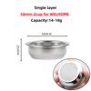 Coffee Filter Basket 58mm 54mm 51mm Portafilter Basket For De longhi 1/2/4cup For Delonghi Breville Coffee Machine