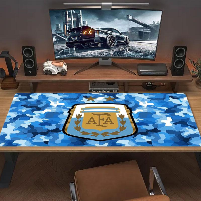 Messi Large Size Mouse Pad Large Gaming Table Cushion Non-slip Laptop Tablet Big Mousepad XXL Mat Mini PC Playmat With Lock Edge
