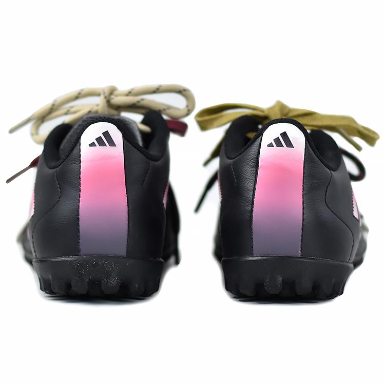 Adidas GOLETTO 8 TF Turf Soft Ground Firm Ground Abrasion Resistant Soccer Shoes Unisex Black Pink HP3063(Team96-)