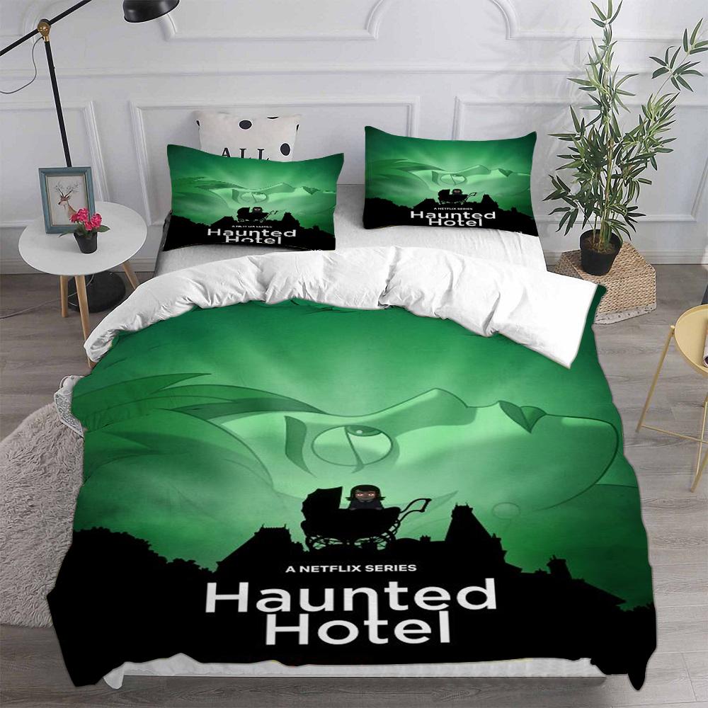 Haunted El Season 1 Bedding Sets Eu Single Comforter Quilt Bed Cover Duvet Cover Pillow Case 2-3 Pieces Sets Kids Adult Size