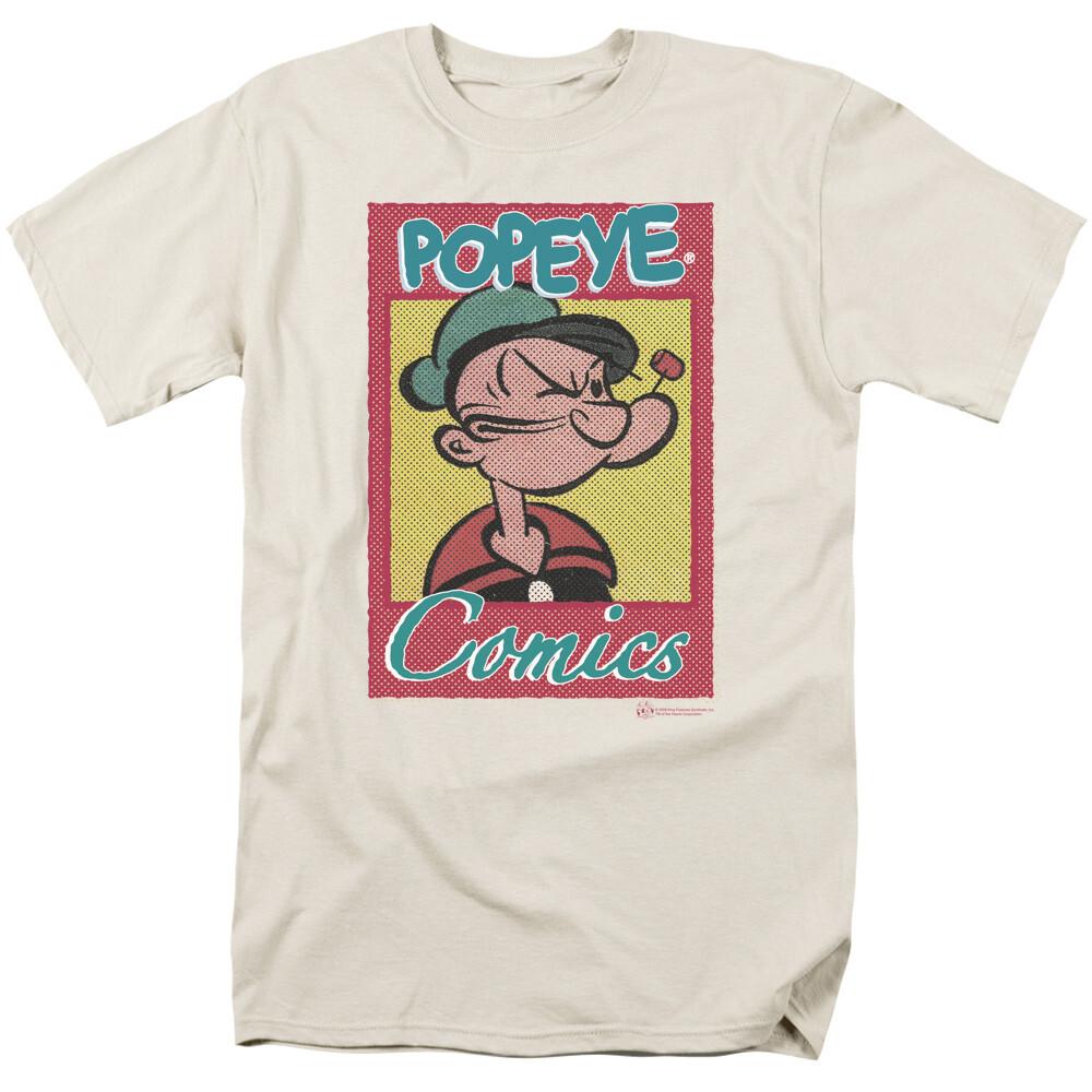 26 Popeye Popeye Comics T Shirt Mens Licensed Sailor Man IDW Comics Tee Cream Unisex T-Shirt M