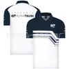 Unisex Off-Road Racing Polo Shirt Short Sleeve Collared T-Shirt Breathable Sporty Casual Fit